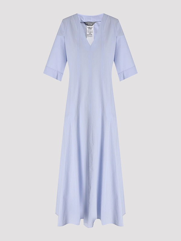 платье Max Mara MMLPANINO цвет голубой