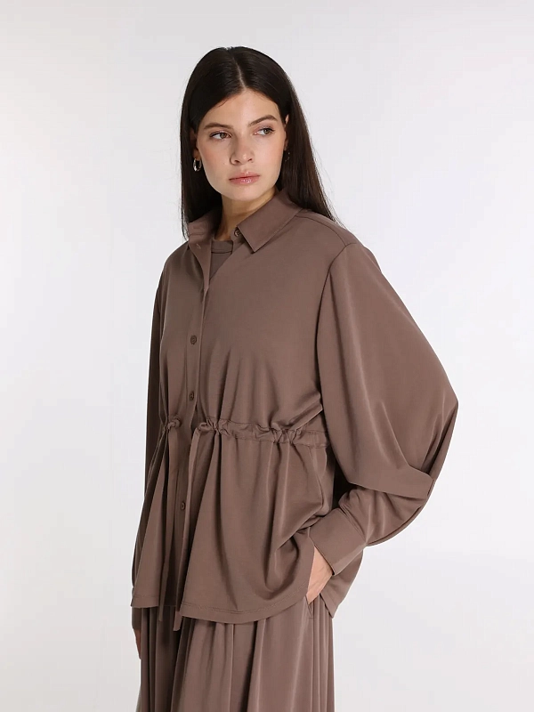 кардиган Max Mara MMLPASSO цвет коричневый