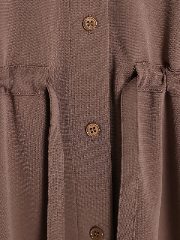кардиган Max Mara MMLPASSO цвет коричневый