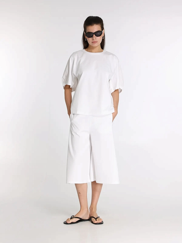 шорты Max Mara MMLPIOMBO цвет белый