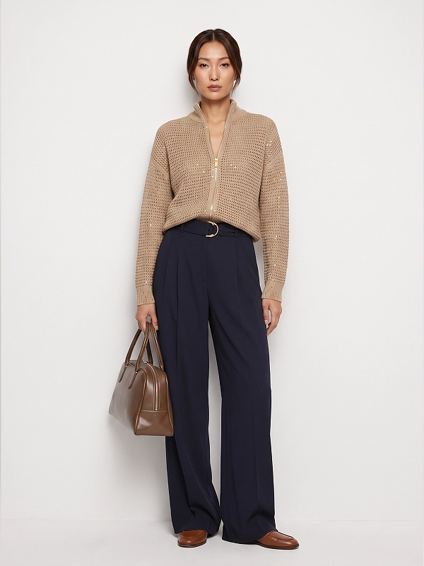 кардиган Max Mara MSTARCO цвет кэмэл