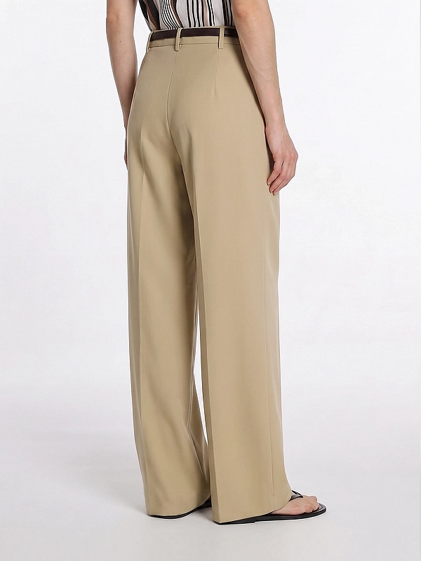 брюки Max Mara MSTDIVO цвет светло-бежевый
