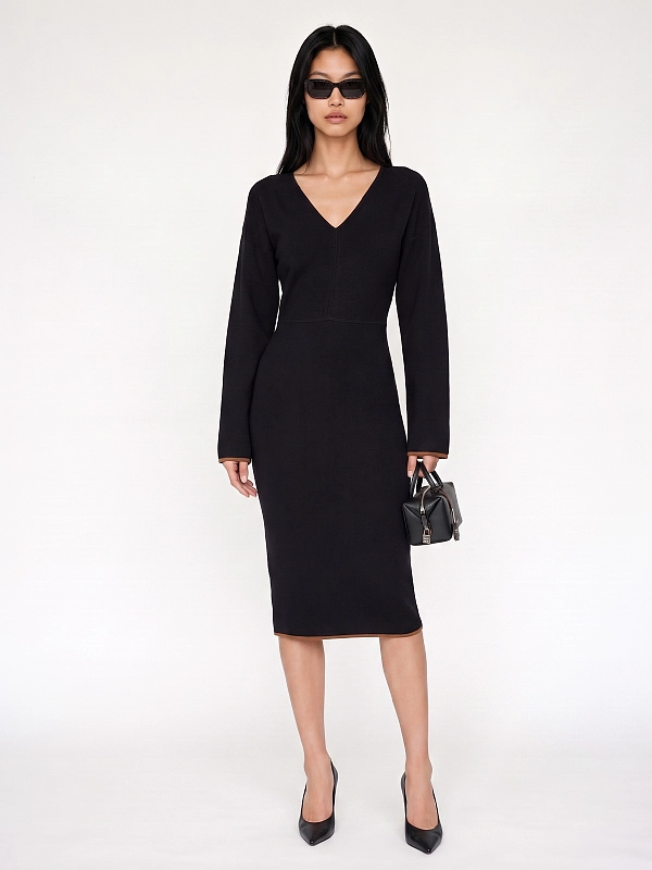 платье Max Mara MSTEMIRO цвет темно-синий