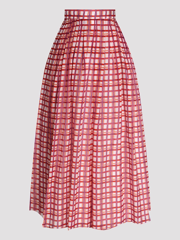 юбка Max Mara MSTFLASH цвет красный,белый