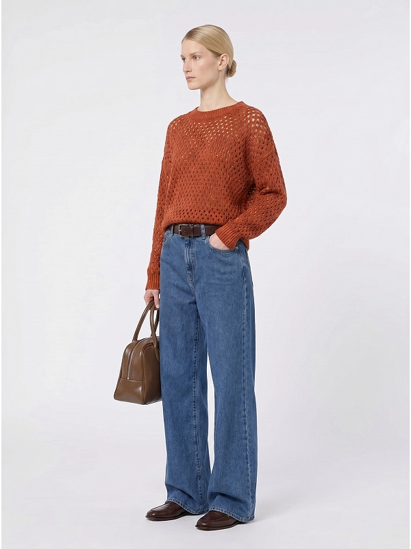 джемпер Max Mara MSTGEYSER цвет терракотовый