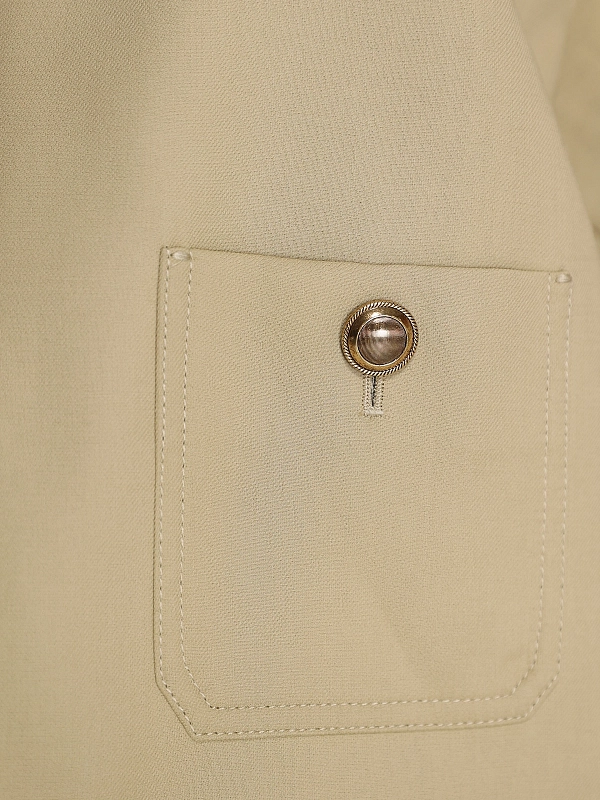 жакет Max Mara MSTKIWI цвет светло-бежевый