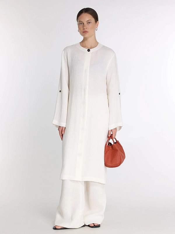 платье Max Mara MSTLEMBO цвет молочный