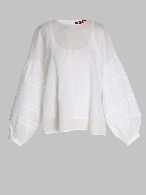 блузка Max Mara MSTPAESE цвет белый
