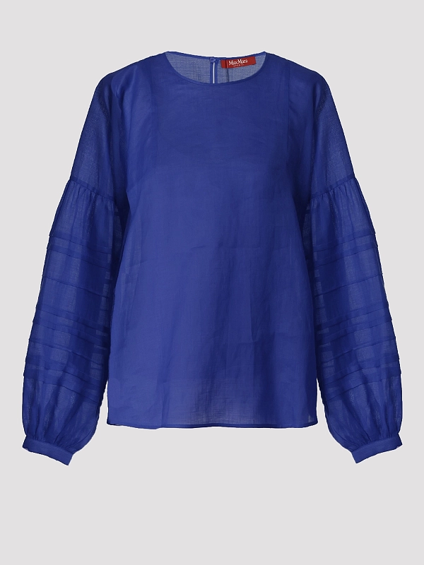 блузка Max Mara MSTPAESE цвет синий
