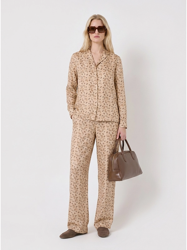 блузка Max Mara MSTUDENTE цвет бежевый