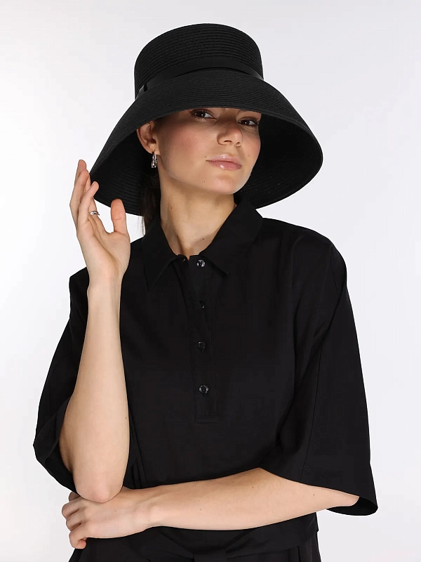 шляпа Max Mara MXALEGENDA цвет черный