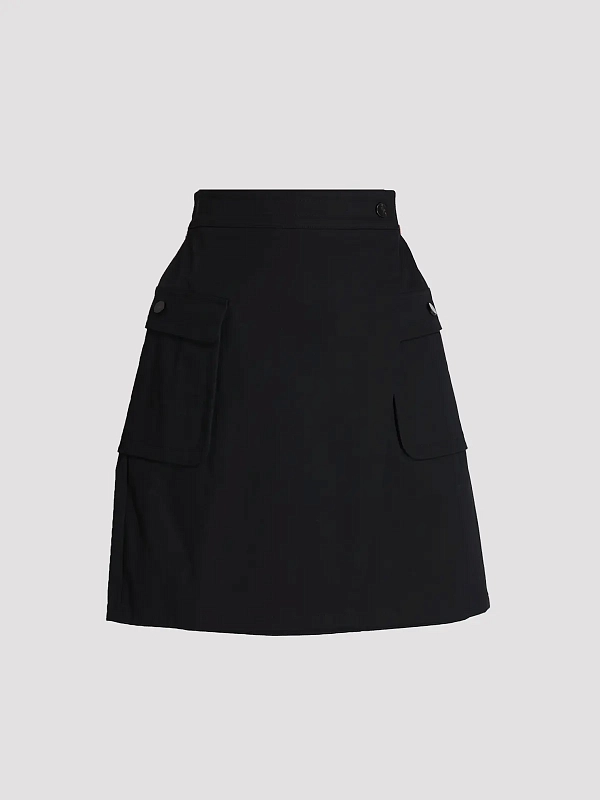 юбка Max Mara MXMAUTORE цвет черный
