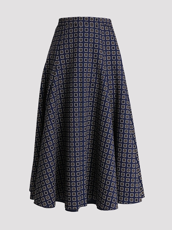 юбка Max Mara MXMBENDA цвет темно-синий