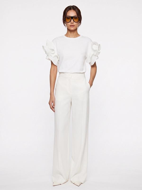футболка Max Mara MXMCOSTONE цвет белый