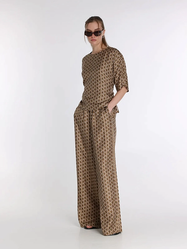 блузка Max Mara MXMNORDICA цвет бежевый