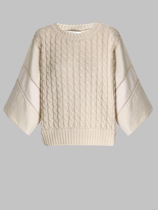 джемпер Max Mara MXMSCATOLA цвет молочный