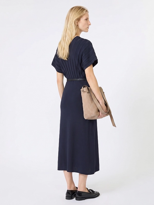 платье Max Mara MXMSERIO цвет темно-синий