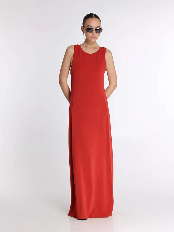 платье Max Mara MXPPANIA цвет красный