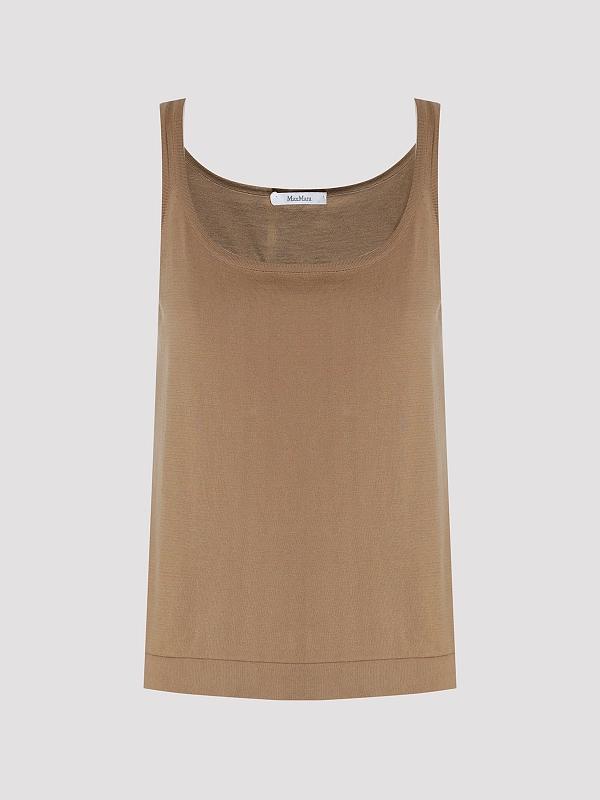 майка Max Mara MXPUMANO цвет кэмэл