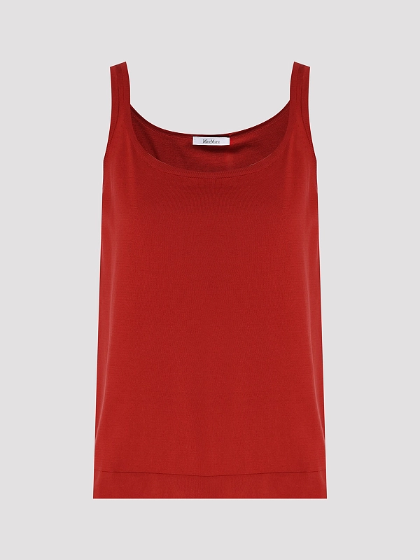 майка Max Mara MXPUMANO цвет красный