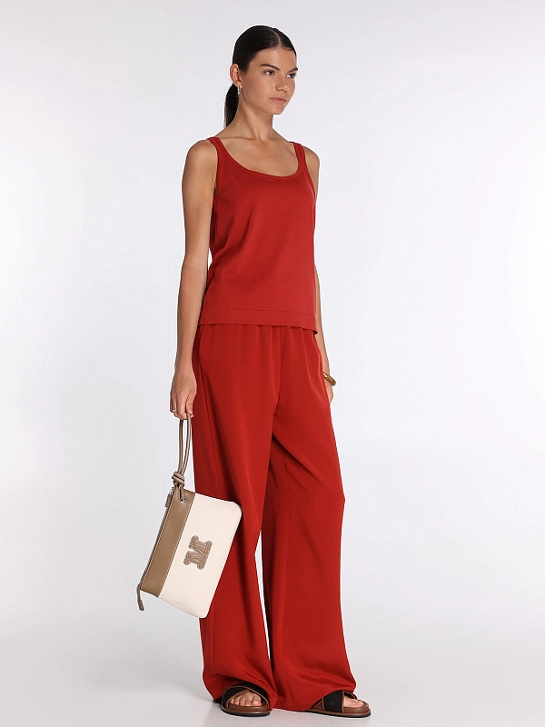 майка Max Mara MXPUMANO цвет красный