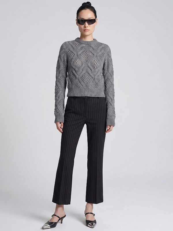 брюки Max Mara RENNA цвет черный
