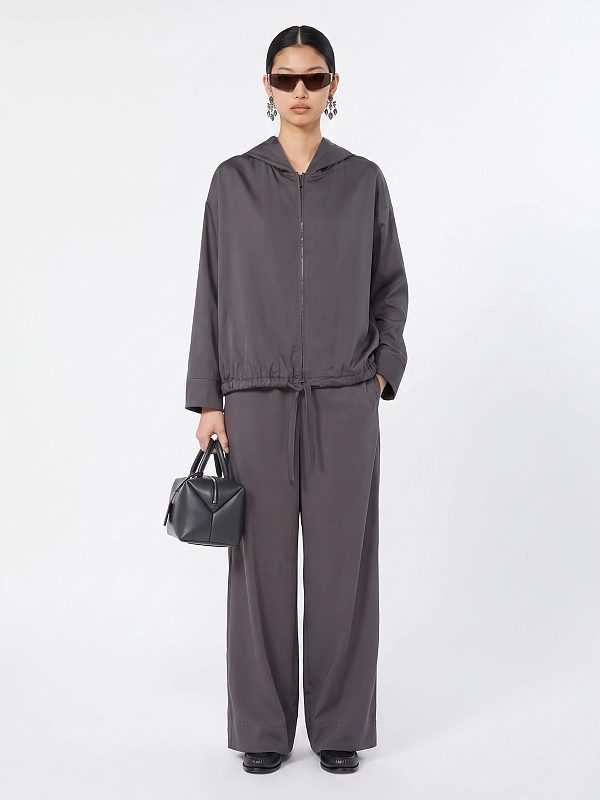 рубашка Max Mara SMMADUA цвет темно-серый