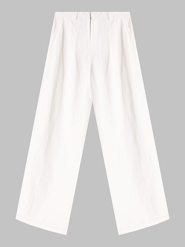 брюки Max Mara SMMALOA цвет белый