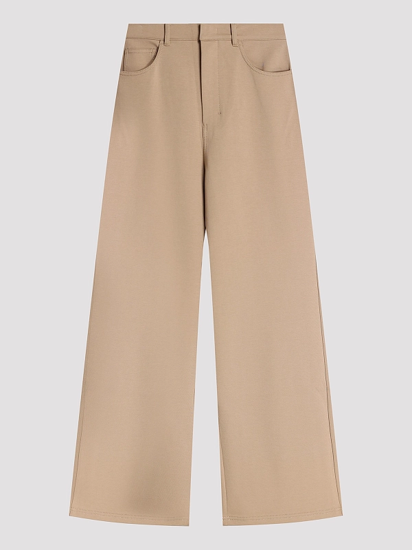 брюки Max Mara SMMBRIOSO цвет бежевый