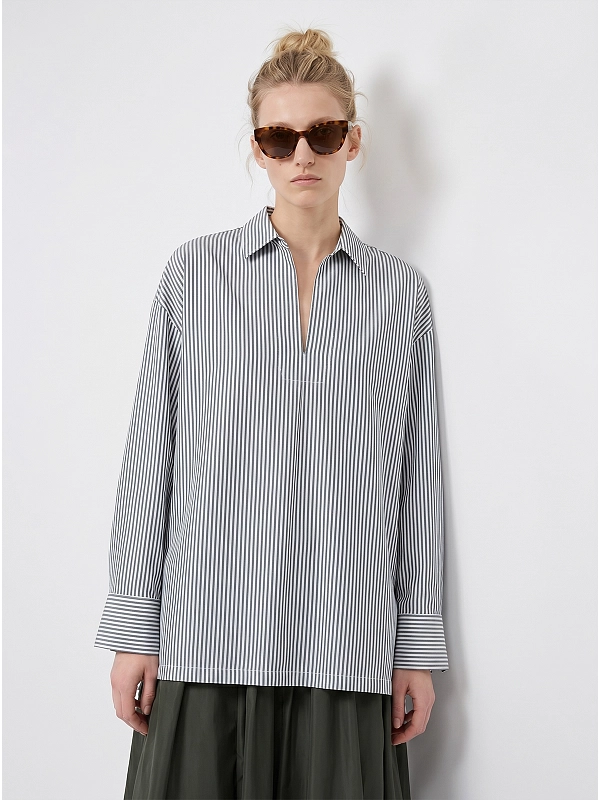 блузка Max Mara SMMCRISTEL цвет зеленый