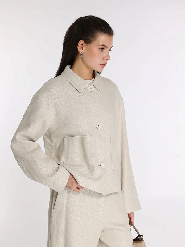 жакет Max Mara SMMDATTERO цвет молочный