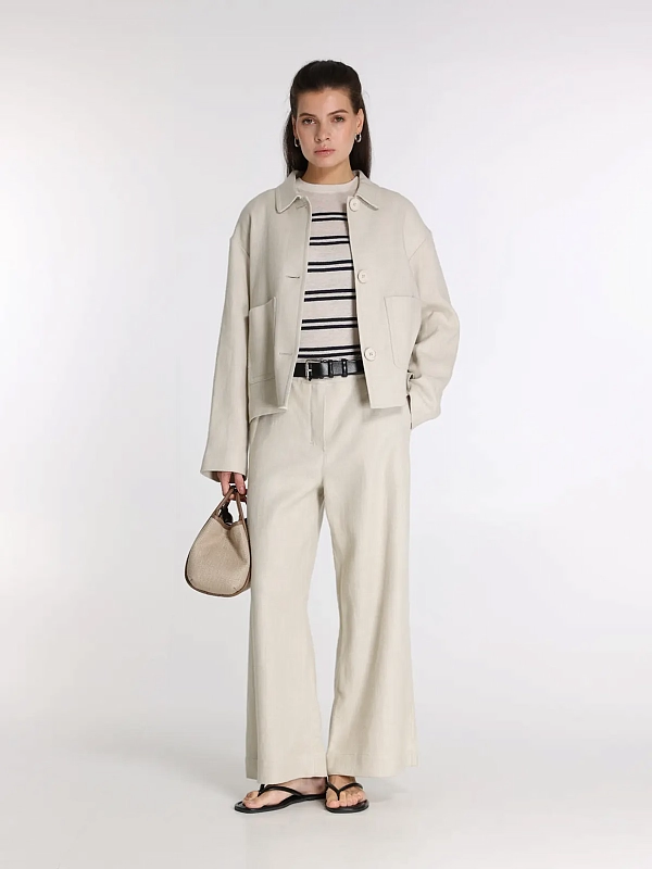жакет Max Mara SMMDATTERO цвет молочный