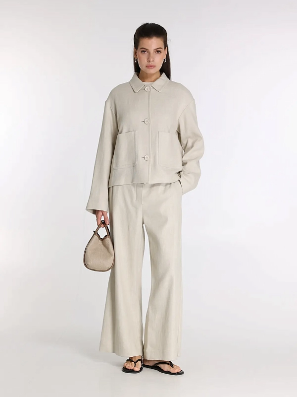 жакет Max Mara SMMDATTERO цвет молочный