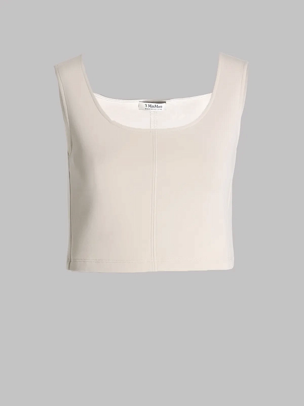 топ Max Mara SMMDIRE цвет молочный