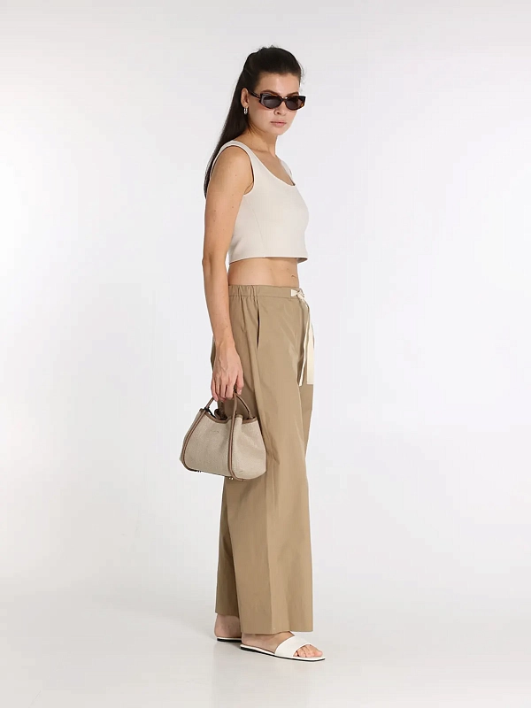 топ Max Mara SMMDIRE цвет молочный