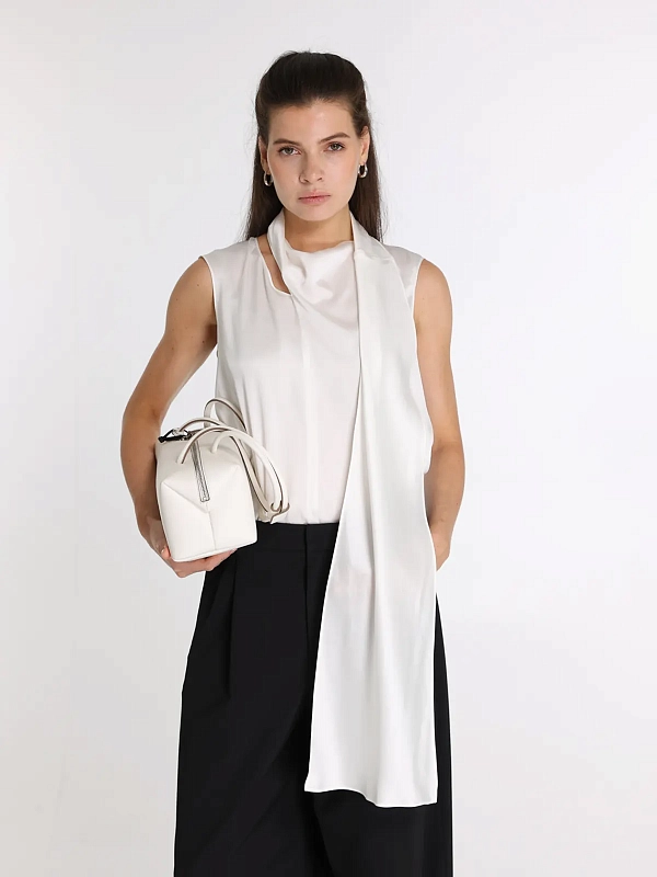 топ Max Mara SMMDRY цвет белый