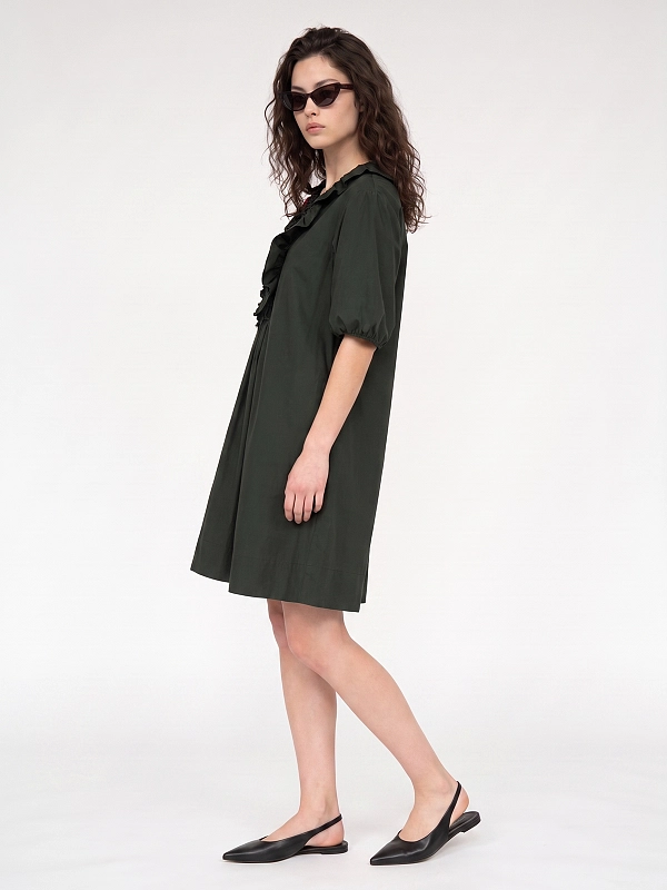 платье Max Mara SMMFASCINO цвет зеленый