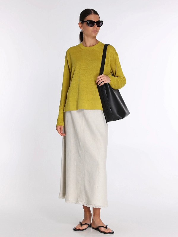 джемпер Max Mara SMMFIORIRE цвет желтый