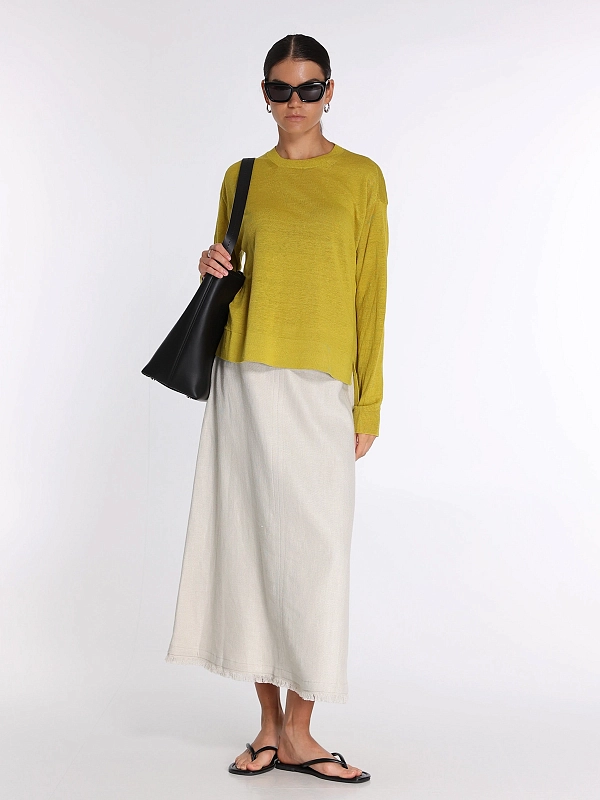 джемпер Max Mara SMMFIORIRE цвет желтый