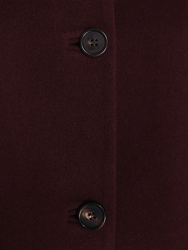 пальто короткое Max Mara SMMGIUGNO цвет бордовый