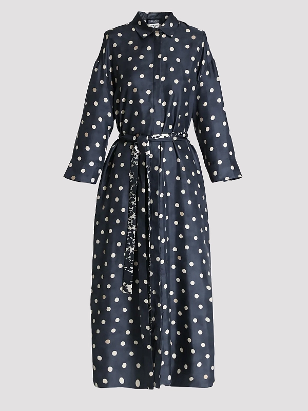платье Max Mara SMMLEVA цвет синий