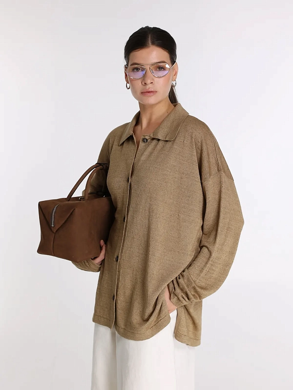 кардиган Max Mara SMMORIGINE цвет бежевый