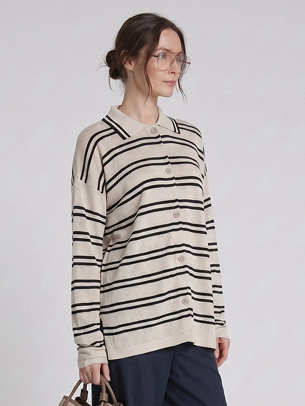 кардиган Max Mara SMMORIGINE цвет белый,синий