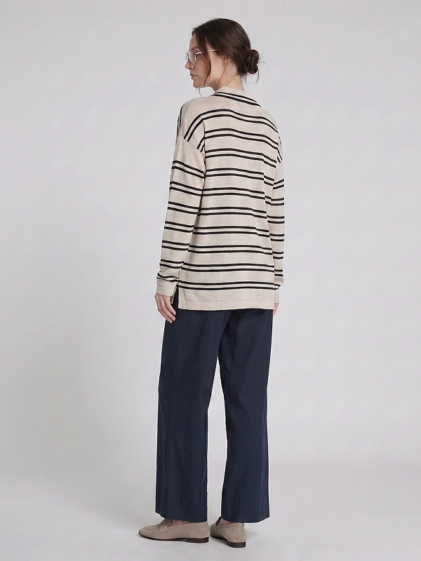 кардиган Max Mara SMMORIGINE цвет белый,синий