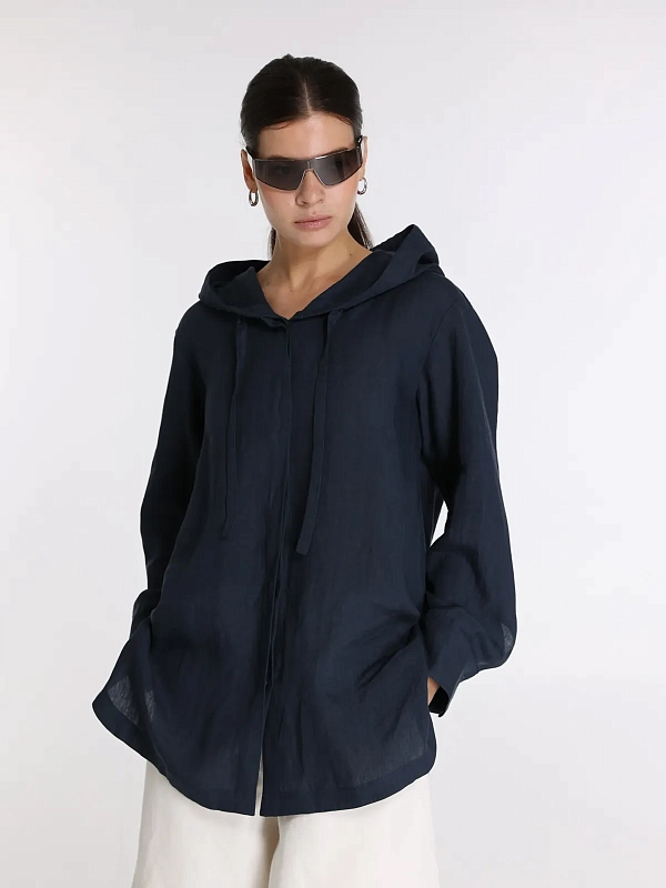 рубашка Max Mara SMMPRUGNA цвет синий