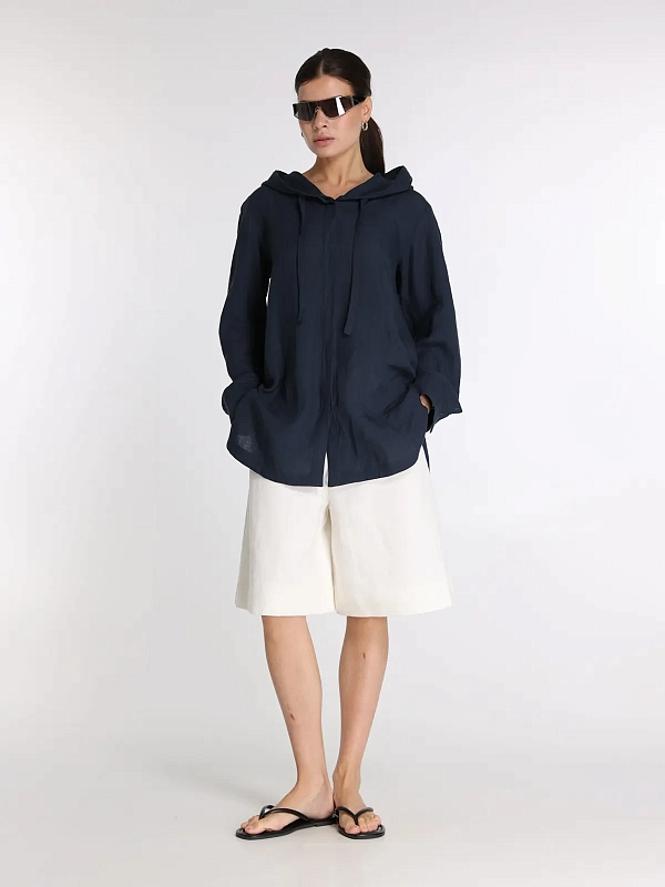 рубашка Max Mara SMMPRUGNA цвет синий