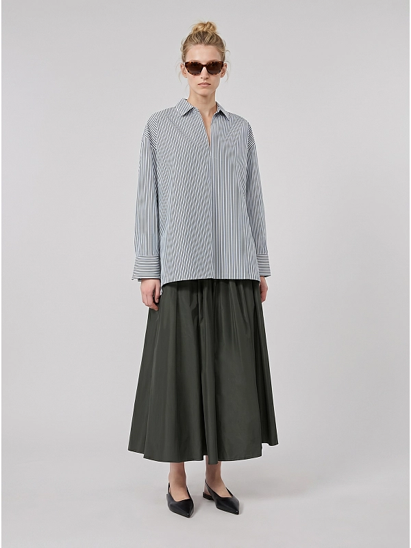 юбка Max Mara SMMROMINA цвет зеленый
