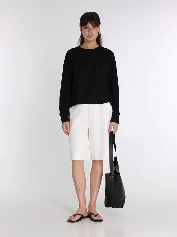 толстовка Max Mara SMMRUGIADA цвет черный