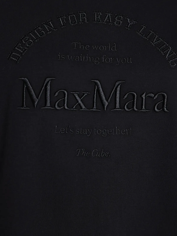 толстовка Max Mara SMMRUGIADA цвет черный