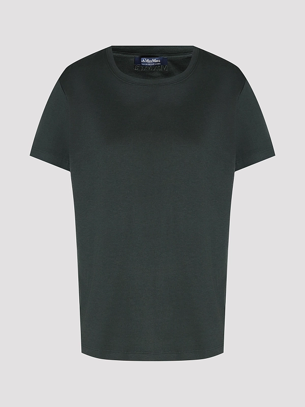 футболка Max Mara SMMSEGALE цвет темно-зеленый